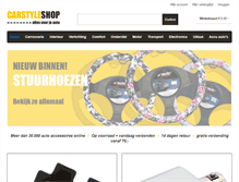 Tablet Screenshot of carstyleshop.nl